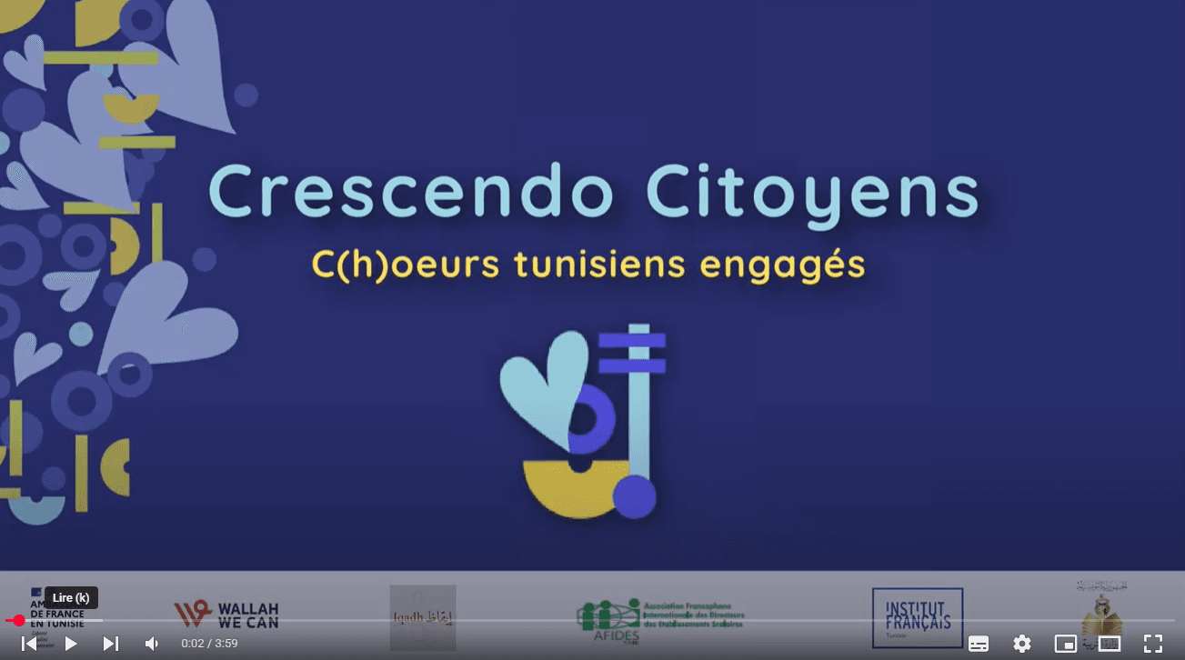 Projet éducatif "Crescendo Citoyens" #4 : Moncef Khemiri