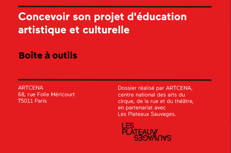 ARTCENA : Ressources pour la construction d'un projet 